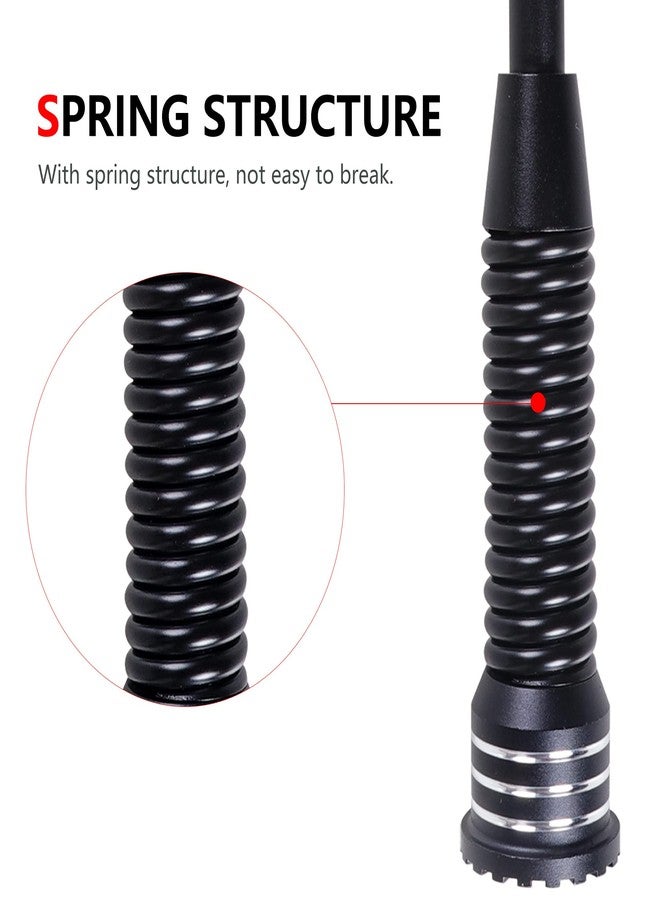 RERPRO Flag with Pole and Mount Holder for 2021 2022 2023 2024 2025 2026 Ford Bronco 2/4 Door Accessories Whip Flag Bracket Hood Trail Sights Side Release Handle Mounting 360° Adjustable Aluminum - Image 4